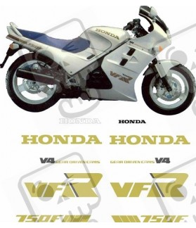 HONDA VFR 750 YEAR 1986-1987 AUFKLEBER (Kompatibles Produkt)