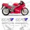 HONDA VFR 750 YEAR 1990-1992 AUFKLEBER (Kompatibles Produkt)