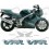 HONDA VFR 750 YEAR 1994-1997 AUFKLEBER (Kompatibles Produkt)