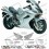 HONDA VFR 800 VTEC YEAR 2002-2003 ADESIVI (Prodotto compatibile)
