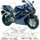 HONDA VFR 800 VTEC INTERCEPTOR YEAR 2002-2003 ADESIVOS (Produto compatível)
