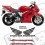 HONDA VFR 800 VTEC INTERCEPTOR YEAR 2003 ADESIVOS (Produto compatível)
