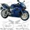 HONDA VFR 800V YEAR 2005-2006 ADESIVI (Prodotto compatibile)