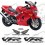 HONDA VFR 800i Interceptor YEAR 1998-2001 ADESIVOS (Produto compatível)