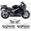 HONDA VFR 800i Interceptor YEAR 1998-2001 STICKERS (Compatible Product)