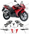 Aufkleber Honda CBR 125R YEAR 2007-2008
