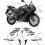 Adesivi Honda CBR 125R YEAR 2007-2008 (Prodotto compatibile)