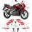 Stickers Honda CBR 125R YEAR 2009 (Compatible Product)