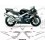 Honda CBR 929RR YEAR 2000-2001 ADESIVOS (Produto compatível)