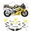 Honda CBR 929RR YEAR 2000-2001 ADESIVI VERSION US (Prodotto compatibile)