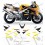 Honda CBR 929RR YEAR 2000-2001 ADHESIVOS VERSION US (Producto compatible)