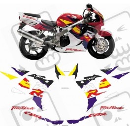 Honda CBR 900RR FIREBLADE YEAR 1996-1997 DECALS