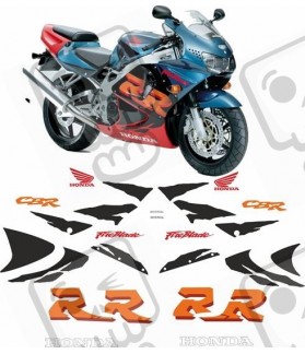 Honda CBR 900RR FIREBLADE YEAR 1998 ADESIVOS