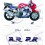 Honda CBR 900RR FIREBLADE YEAR 1998 ADESIVI (Prodotto compatibile)
