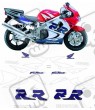 Honda CBR 900RR FIREBLADE YEAR 1998 ADHESIVOS
