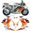 Honda CBR 900RR URBAN TIGER YEAR 1994 ADESIVI (Prodotto compatibile)