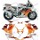 Honda CBR 900RR URBAN TIGER YEAR 1994 STICKERS (Compatible Product)