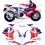 Honda CBR 900RR YEAR 1995 STICKERS (Compatible Product)