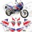 HONDA AFRICA TWIN YEAR 1994 DECALS (Compatible Product)