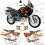HONDA AFRICA TWIN YEAR 1997-1998 STICKERS (Compatible Product)