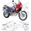 HONDA AFRICA TWIN YEAR 2000-2001 STICKERS (Compatible Product)