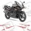 KAWASAKI GPZ 500R Ninja YEAR 2008-2009 ADESIVI (Prodotto compatibile)