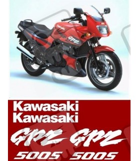 KAWASAKI GPZ 500S DECALS (Compatible Product)