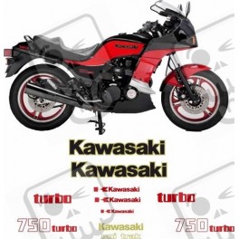 KAWASAKI GPZ 500 Turbo YEAR 1983-1985 ADESIVOS
