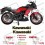 KAWASAKI GPZ 500 Turbo YEAR 1983-1985 AUTOCOLLANT (Produit compatible)