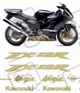 Kawasaki ZX-12R YEAR 2004 ADESIVOS (Produto compatível)