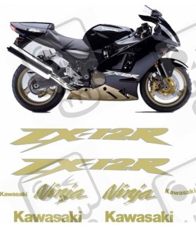 Kawasaki ZX-12R YEAR 2004 STICKERS (Compatible Product)