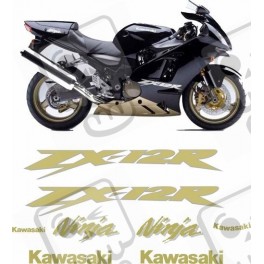 Kawasaki ZX-12R YEAR 2004 STICKERS