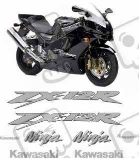 Kawasaki ZX-12R YEAR 2005 ADESIVOS (Produto compatível)