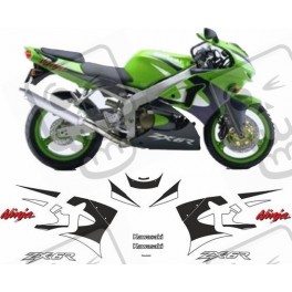 Kawasaki ZX-6R NINJA YEAR 1999 AUTOCOLLANT