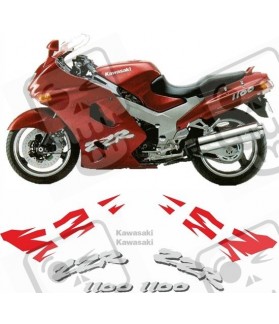 Kawasaki ZZR 1100 YEAR 1995 ADESIVI