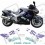 Kawasaki ZZR 1100 YEAR 1995 STICKERS (Compatible Product)
