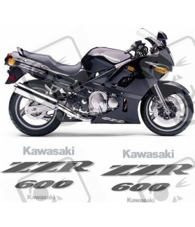 Kawasaki ZZR 600 YEAR 1995 ADESIVOS (Produto compatível)