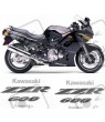 Kawasaki ZZR 600 YEAR 1995 ADESIVOS