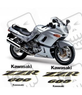 Kawasaki ZZR 600 YEAR 1997 ADESIVOS (Produto compatível)