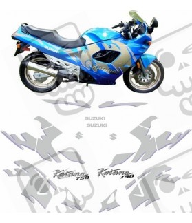 SUZUKI GSX 750F YEAR 1992 STICKERS