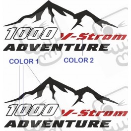 SUZUKI V-Storm Givi Touratech Pannier Decals ADESIVOS