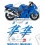 SUZUKI GSX 1300R Hayabusa YEAR 2007 Adesivi (Prodotto compatibile)