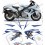 SUZUKI GSX 1300R Hayabusa YEAR 2009 Autocollant (Produit compatible)