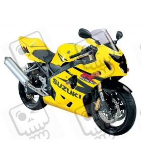 SUZUKI GSX-R 750 YEAR 2004-2005 ADESIVOS (Produto compatível)