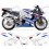 SUZUKI GSX-R 1000 K1 YEAR 2001 ADESIVI (Prodotto compatibile)