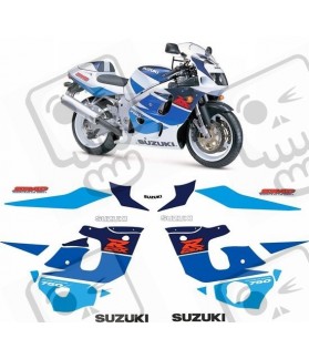 SUZUKI GSX-R 750 YEAR 1997-1998 AUFKLEBER