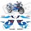 SUZUKI GSX-R 750 YEAR 1997-1998 AUTOCOLLANT (Produit compatible)