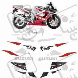 SUZUKI GSX-R 750 YEAR 2001 ADESIVOS