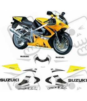 SUZUKI GSX-R 750 KI YEAR 2002-2005 ADESIVOS (Produto compatível)