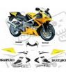 SUZUKI GSX-R 750 KI YEAR 2002-2005 AUFKLEBER
